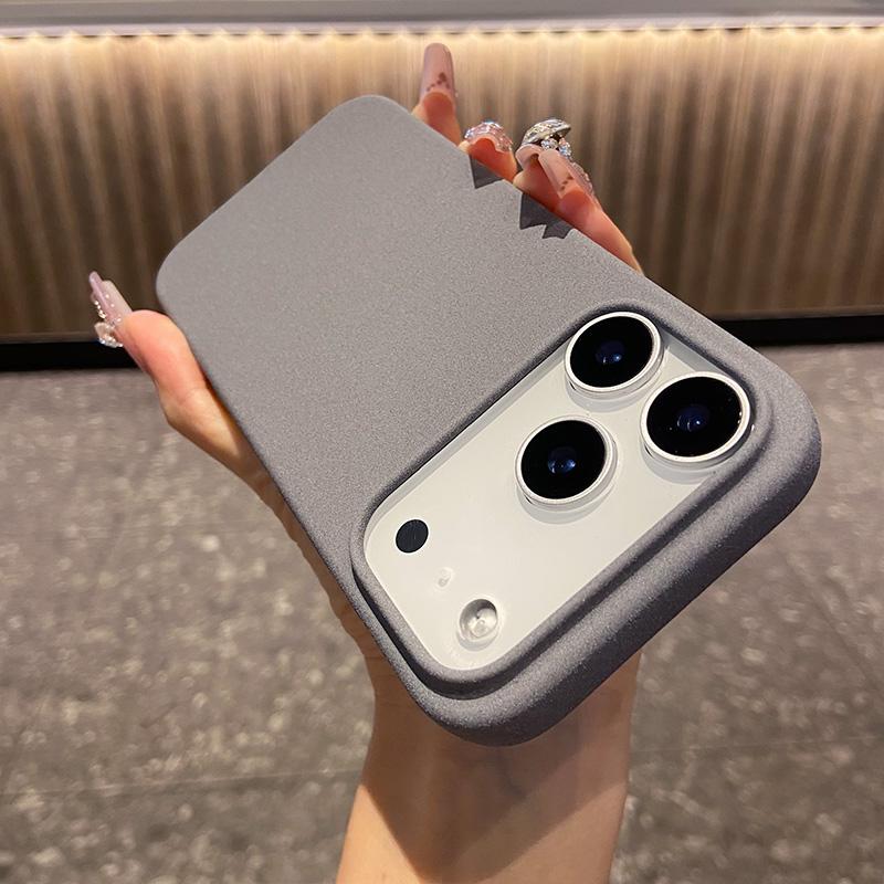 For IPhone 17 Air Case On Matte Soft Silicone Back Cover for  IPhone 17 16 Pro Max 12 14 15 13 Pro 14Pro 15Pro Caque Capa