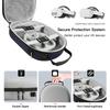 For Meta Quest 3/3S Standard/Elite Strap Compatible Case, Hard Carrying Case for Quest3 VR Gaming Headset with Elite Strap, Trav