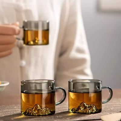 PARACITY 85ML Einzigartiges Design Kaffeetasse Für Cofe Verdickte Hitzebeständige Kleine Teetasse Zuhause Kleines Espresso Tassenset