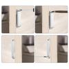 4Pieces Magnetic Door Latches Sturdy Stainless Steel Automatic Shut Mechanism for Cupboard Closet Wardrobe Room Door