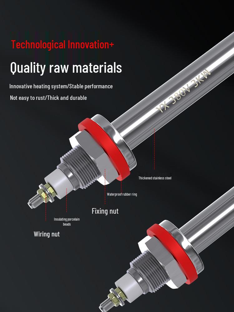 Electric Rice Steamer Heating Tubes: 380v & 220v, 2kw, 3kw, 4kw Heating Elements for Steaming Boxes