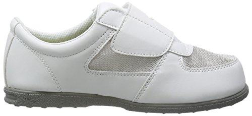Simon CA-61 Antistatische Mesh-Schuhe, Weiß, Größe 27.0cm