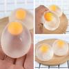 Funny Squishy Lazy Egg Yolk Squeeze Anti Stress Reliever Kids Adult Toy Gift
