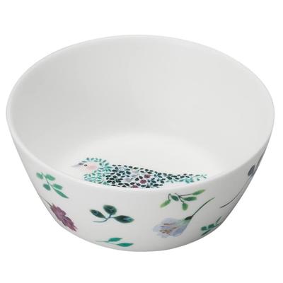 Anna Emilia Bird 12cm Microwave and Dishwasher Bowl/Plate, Diameter, Safe, 51950-2882P