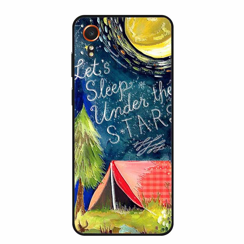 3D Emboss Case For Samsung Galaxy Xcover7 Phone Case Relief Flowers Soft Silicone Back Cover For Samsung Xcover 7 Case Shell Bag