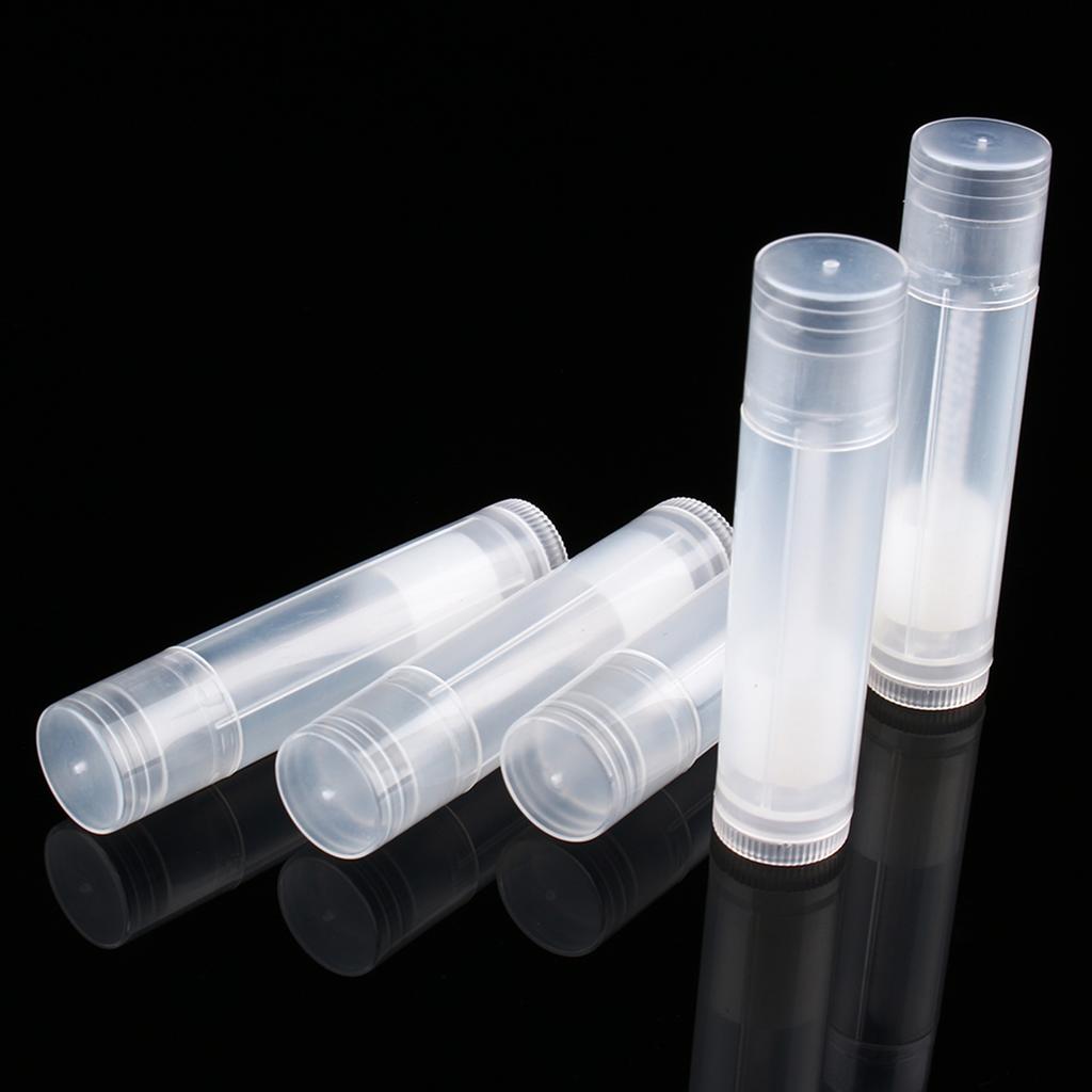 Lip Balm Container Lip Gloss Tube Lot 5ml Clear Black White Empty lipstick Lip Balm Container Tube Lip Balm Empty Bottle