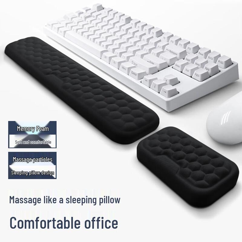 KPTE Ergonomic Memory Foam Keyboard Wrist Rest