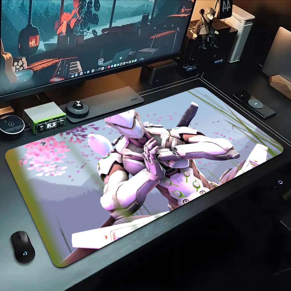 Genji Mouse Pad 500X1000 mm Large Gaming Mousepad Gamer XL Rubber Otaku Keyboard Pad Laptop Desk Mat