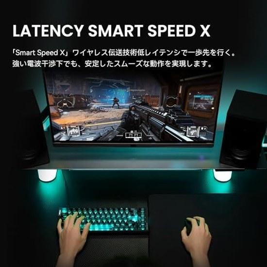 ATK Wireless Gaming Mouse VXE Dragonfly R1 SE+ White PAW3395 SE Sensor 18000 DPI Lightweight 55g Maximum 70 Hours 5 Programmable ButtonsDomestic
