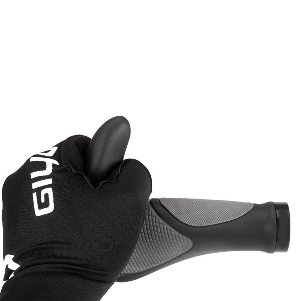 Bicycle Grip Lock Anti-slip Mountain Bike Rubber Horn Hand Grip Vice-handle Riding Equipment