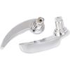 Chrome Saddlebag Latch Lid Lifter Handle Lever for Harley Touring Electra Glide Road King Street Glide Road Glide 2014-2023