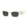 Logo Cat Eye Sunglasses Women Sunglasses White MU09WS1425S0