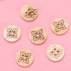 13mm 100pcs bag 4-Holes Round Buttons Sew Tools Accessories    Crafts   Wooden Button(226 13mm&nbsp;)