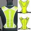 Reflective Cloth Reflective Vest Adjustable Fit Safety Jacket Protective Vest  Running Jogging