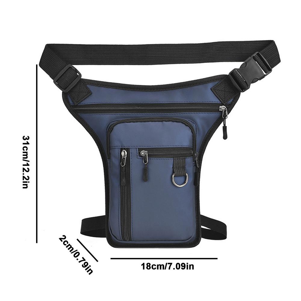 Drop Leg Bag Leg Fanny Pack with Adjustable Tightness Portable Shoulder Thigh Waist Fanny Pack Pouch For Outdoor Hiking Leg Bag