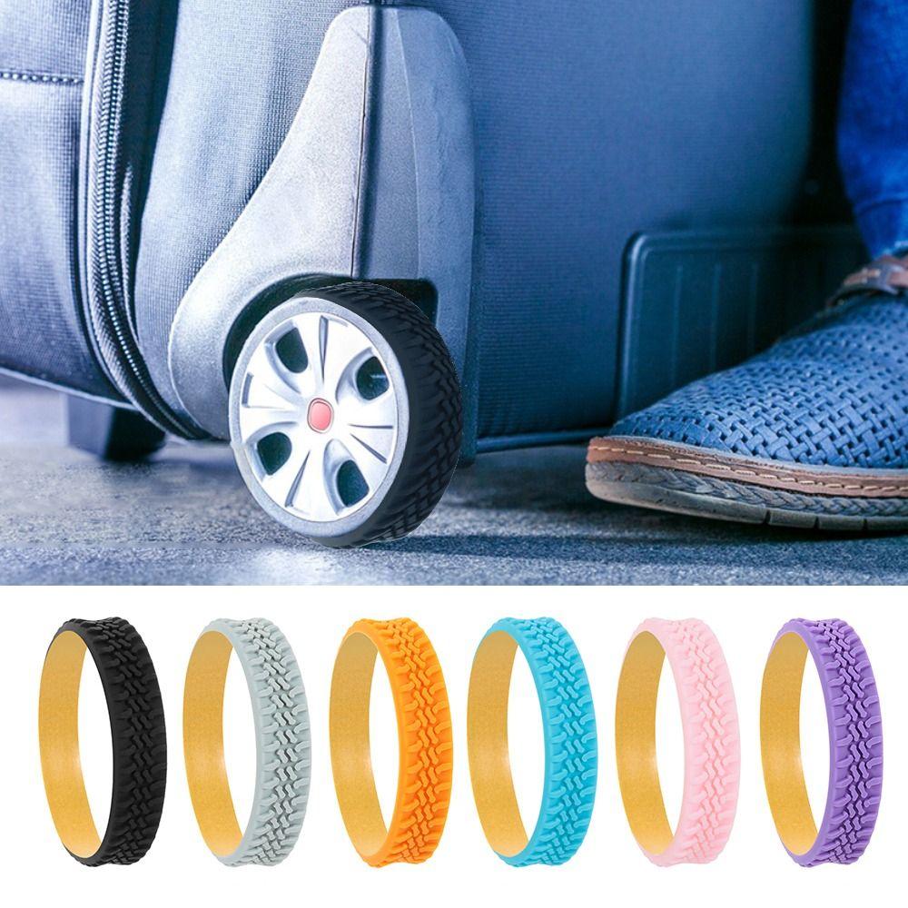 Snižte opotřebení koleček na cestovní zavazadla, kolečka na kufry, ochranný kryt na kolečka, příslušenství na zavazadla