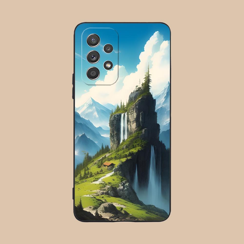 Mountain Forest Mobile Phone Case for Samsung Galaxy A56 55 54 53 52 51 36 35 34 23 16 15 5G Colorful Cover Luxury Pretty Cover