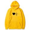 Unisex American Style Printed Hoodie - Casual Spring & Autumn Pullover Sweatshirt