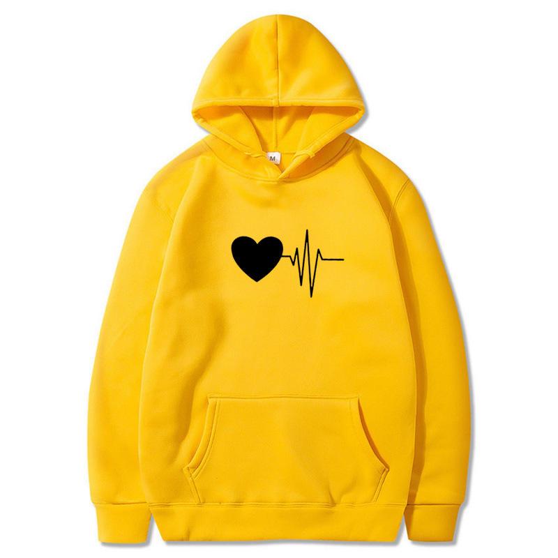Unisex American Style Printed Hoodie - Casual Spring & Autumn Pullover Sweatshirt