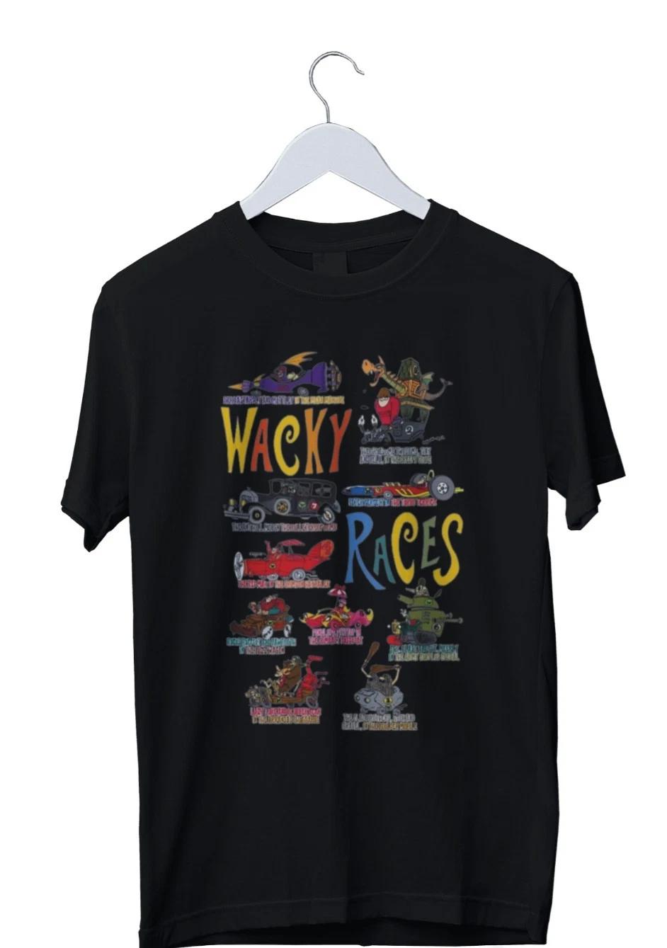 Wacky Races Characters And Vehicles T-Shirt S M L XL 234XL All Colour S