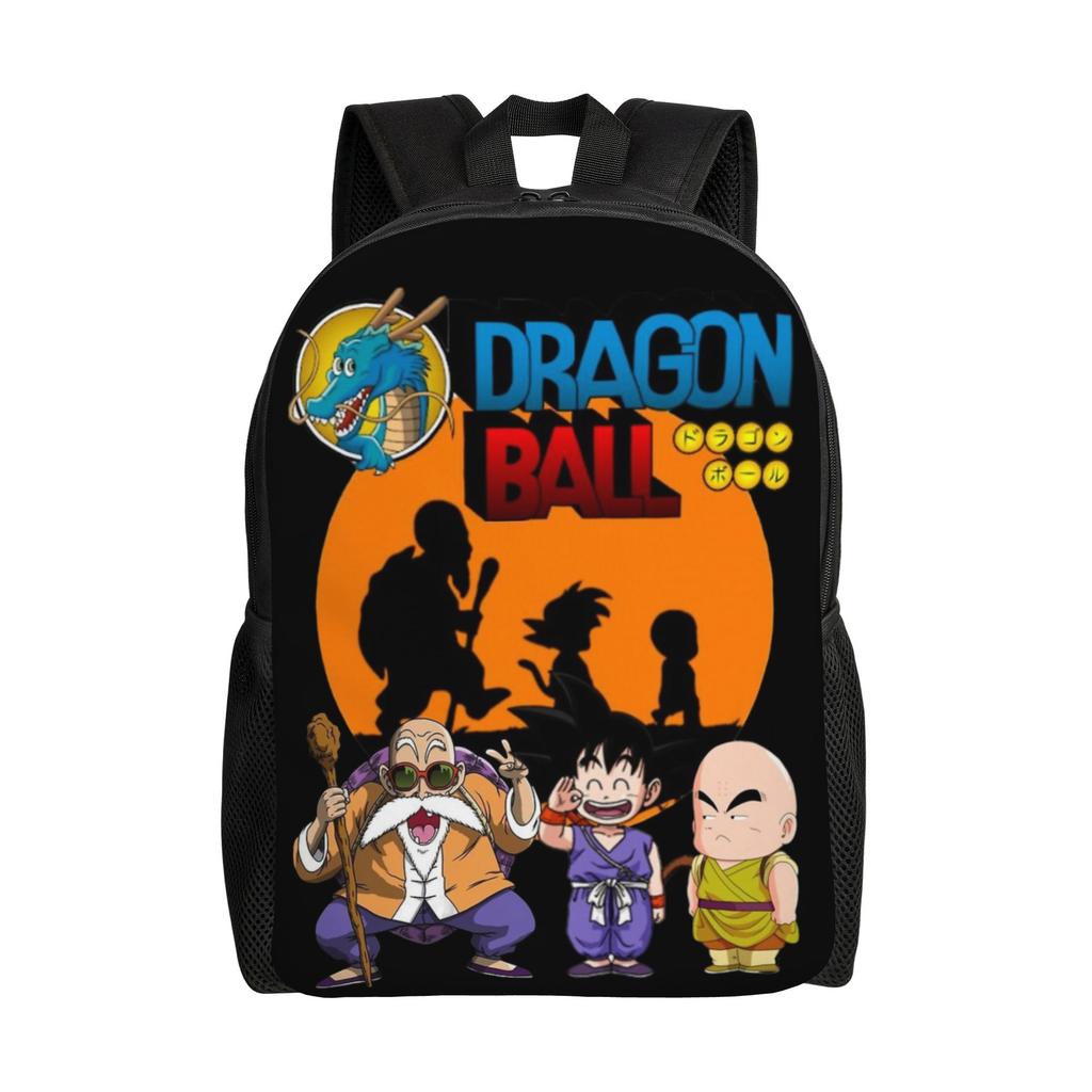 Songoku Dragon Ball Z  Backpack for Men Women Teenage Student Business Daypack  College Shoulder Bag Durable