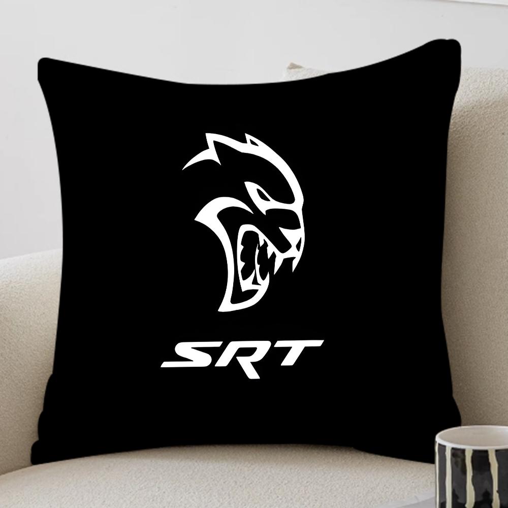 SRT Hellcat Demon Dodge Auto Kissen Kissenbezug Kissenhülle Wohnzimmer Sofa Heimdeko Individuell