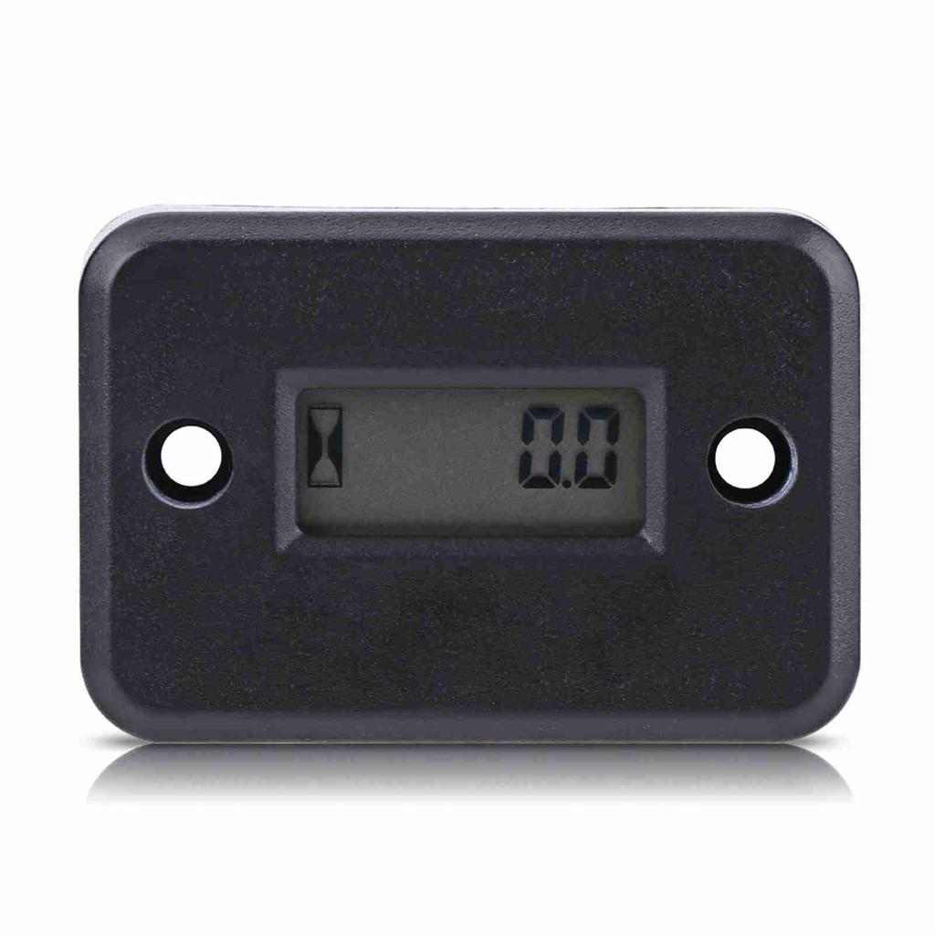 Digital Vibration Hour Meter Gauge Wireless for Vibrating Machine Motorcycle ATV Boat Marine