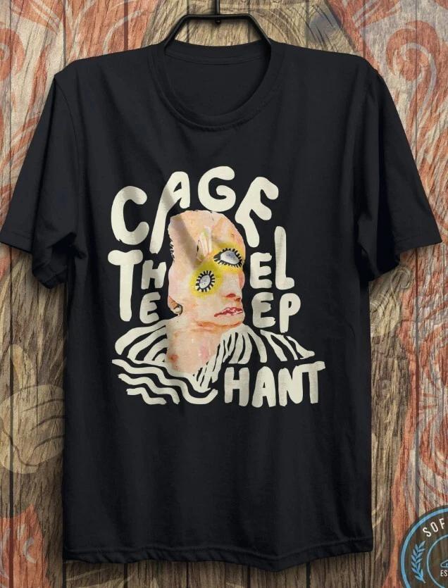 Cage The Elephant Band Melophobia Unisex black T-Shirt 2XL