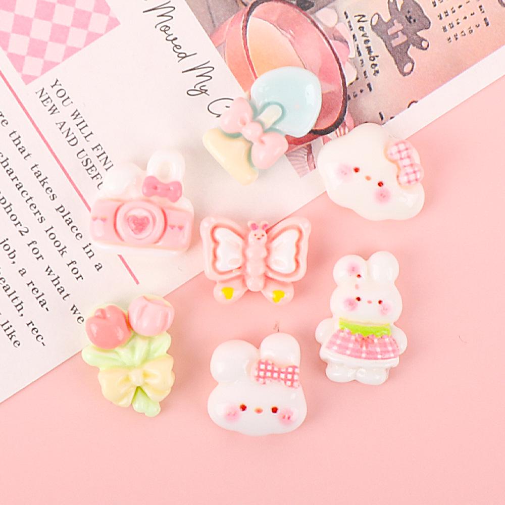 Cute Rabbit DIY Hair Clip & Resin Accessories Kit