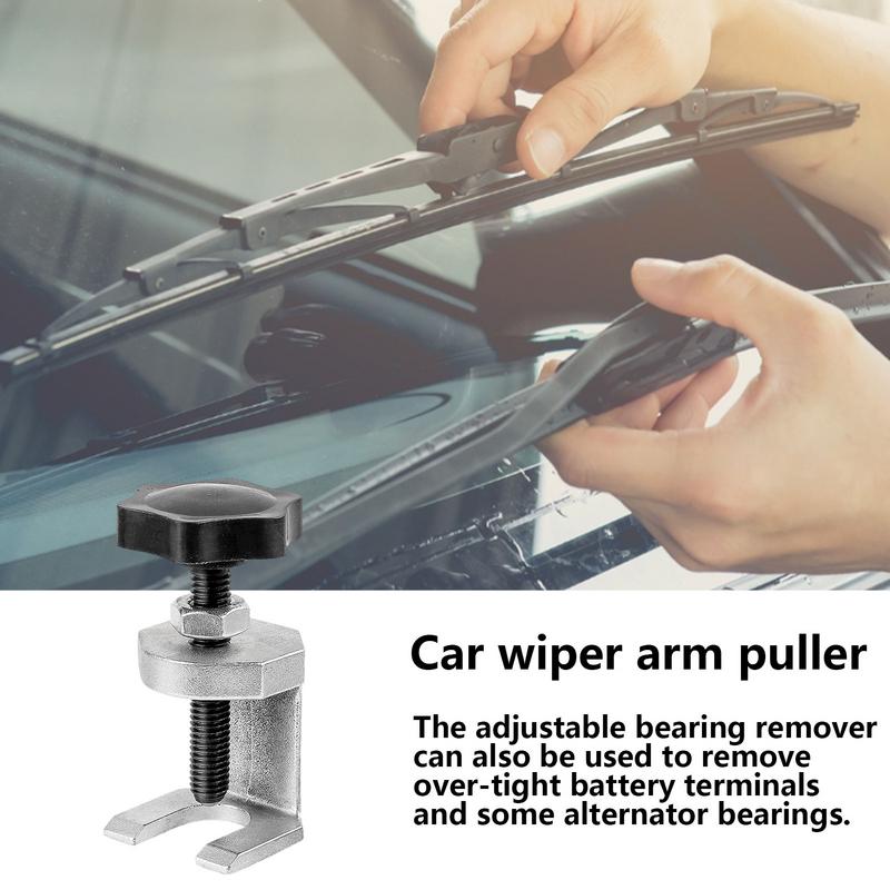 Windscreen Wiper Arm Puller Car Windshield Wiper Arm Puller Removal Tool Alloy Steel Pulling Tool Portable Wiper Arm Repair For
