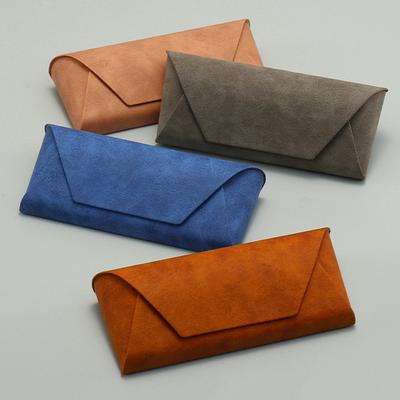 Přenosné měkké brýle Pouzdro Taška Pu Kožený Pouzdro Pouzdro na sluneční brýle Pro Ženy Muži Brýle Příslušenství Organizér brýlí Ženy Dárek