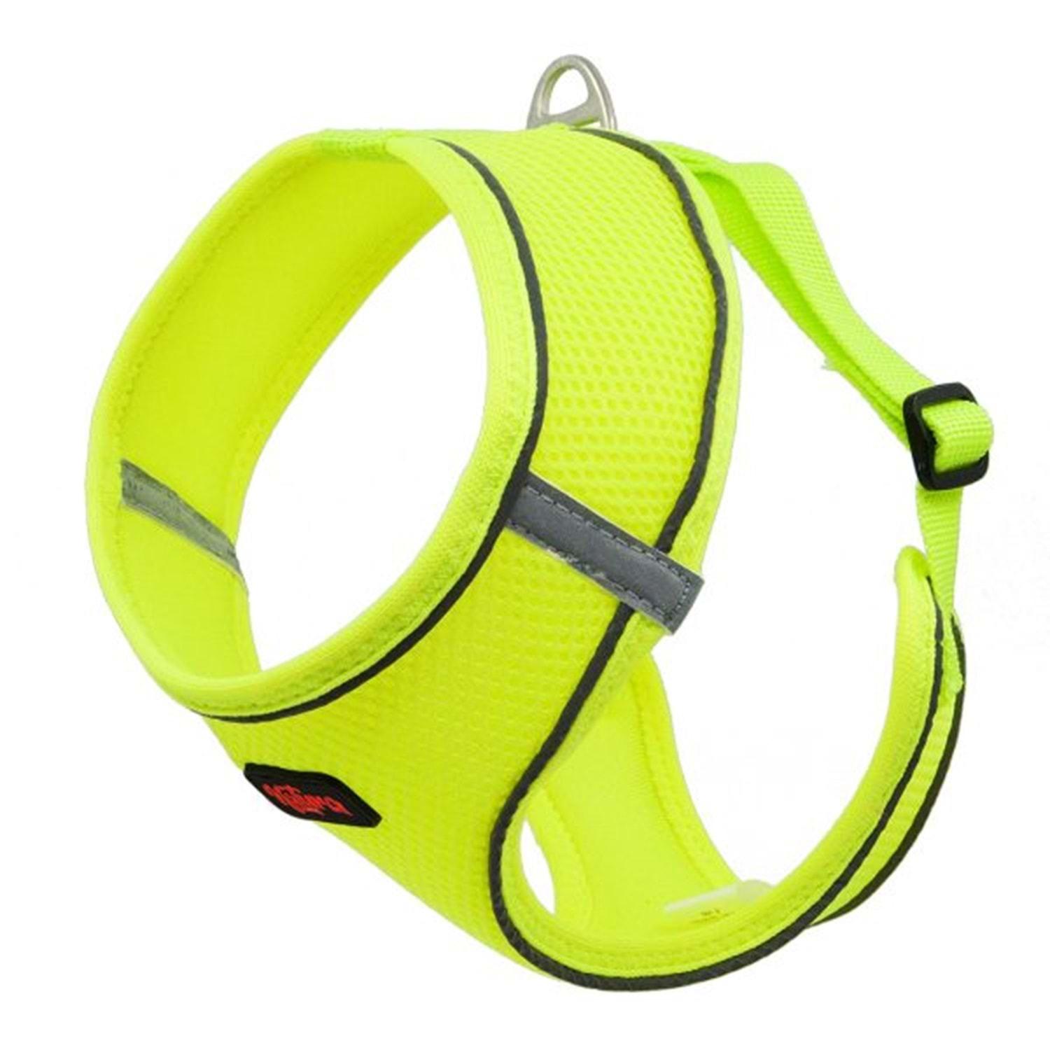 

Wahw Pet Air Mesh Adjustable Waist Collar XS Neon Yellow