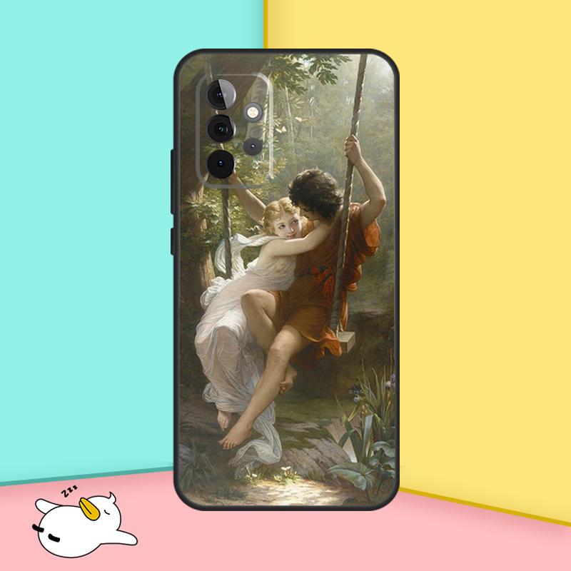 Renaissance Art Aesthetic Phone Case For Samsung Galaxy A15 A25 A35 A55 A53 A33 A13 A52 A32 A12 A51 A71 A14 A34 A54