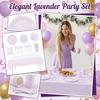 Dinner Plate Set  Paper Plate Children's Birthday Party Decoration Supplies
