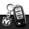 Přívěsek na klíče od auta Znak auta Dárek s kroužkem na klíče Auto doplňky pro Dodge SRT Ram 1500 Durango Journey Charger Challenger Caliber Caravan