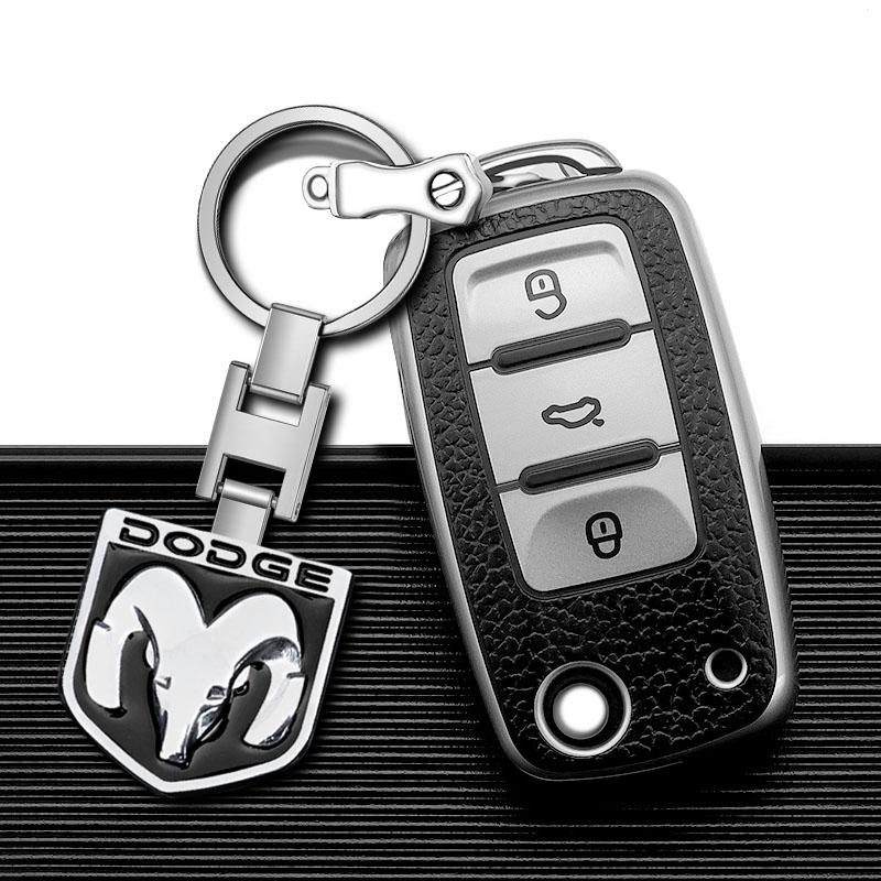 Přívěsek na klíče od auta Znak auta Dárek s kroužkem na klíče Auto doplňky pro Dodge SRT Ram 1500 Durango Journey Charger Challenger Caliber Caravan