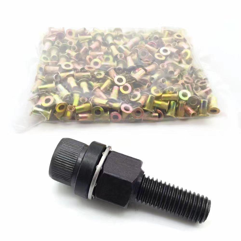 Manual Blind Rivet Nut Tool for Sheet Metal & Car License Plates