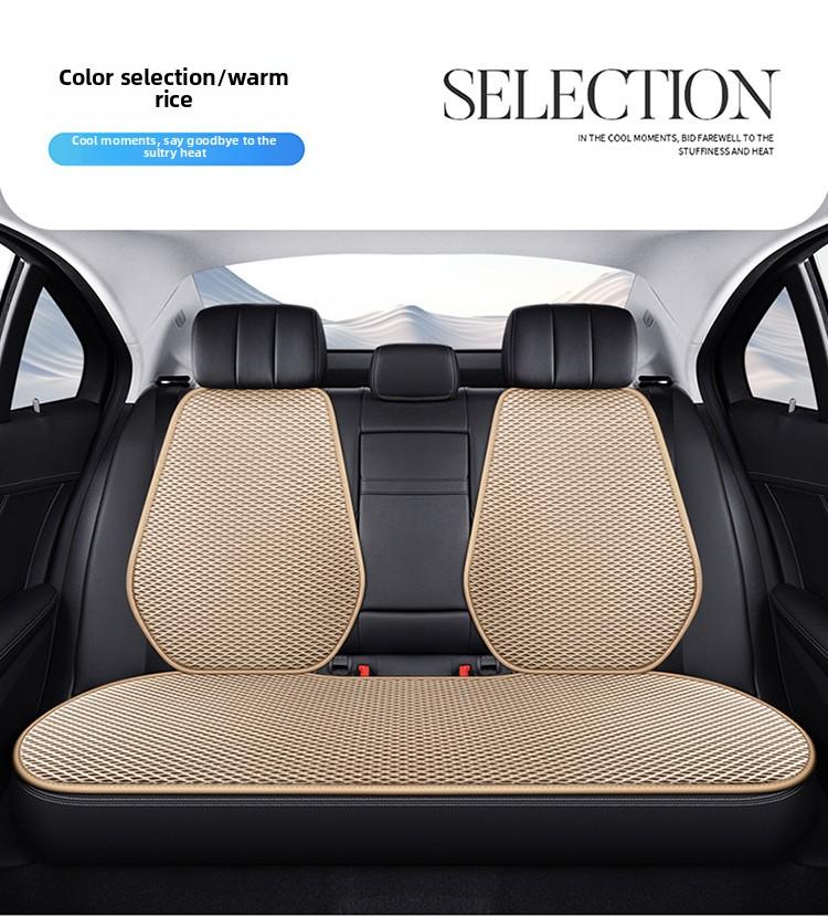 Universal Car Seat Cover Four Season Auto Ice Silk Breathable Seat Covers for Car Cool Seats Cover Protection Cars Accessories