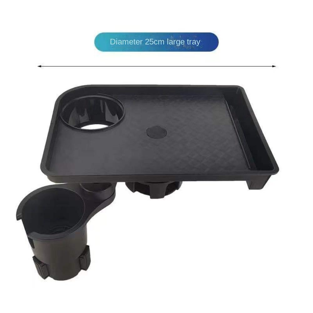with Tray Car Cup Holder Expander Anti Slip Car Tray Table Center Console Cup Holder  Vehicles