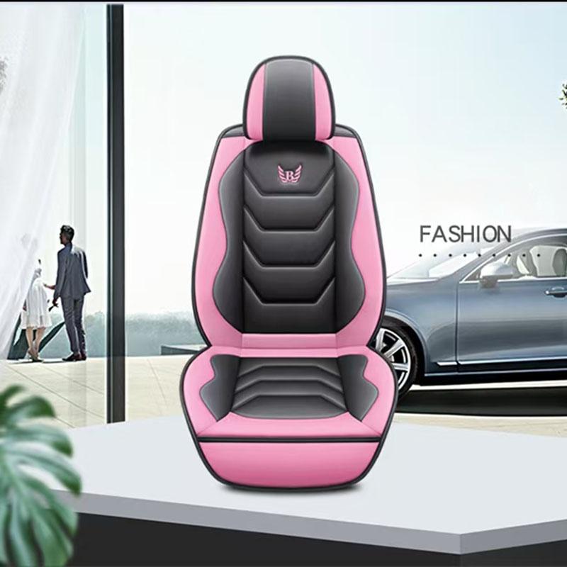 Universal PU Leather Front Car Seat Cover Durable&Breathable Cushion Mat Waterproof Protect Cushion Auto Seat Cover 1PC