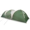 VidaXL 8-Person Green Waterproof Dome Family Tent 4009428