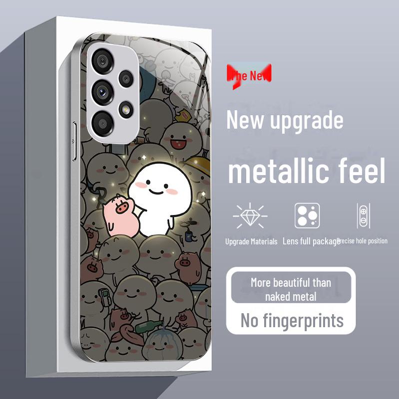 Husă Lichidă Anti-Cădere Samsung S20Plus Iepure Luminos 21 Xiaoxin 22 Xiaoba Xiaozhu FE Wow Wow Pro potrivită pentru Samsung S20Plus.