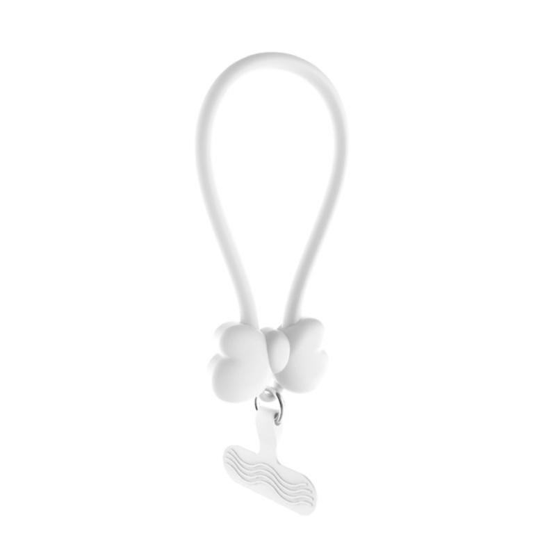 Fashionable Butterfly Design Phone Wrist Strap Soft Silicone Mobile Phone Lanyard For Daily Convenience