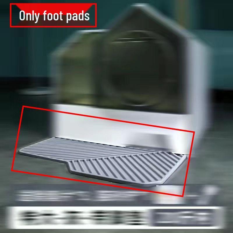 Очень большая закрытая кошачья туалетная коробка: Защита от запахов и брызг для использования на открытом воздухе Default Option