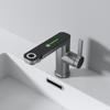 Temperature Digital Display LED Basin Faucet 2 Modes Multi-function Hot Cold Water Sink Mixer Wash Tap For Bathroom