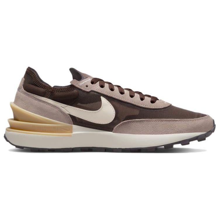 Nike Waffle One Light Chocolate Men Sneakers Brown Vapor-Mauve Coconut-Milk DA7995-200