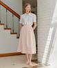 Yeoppe Point Layered Skirt_Pink
