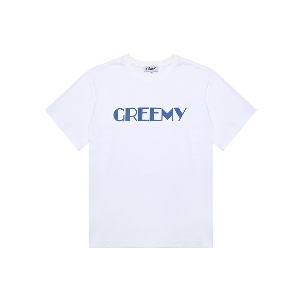 Grimi Simple Logo T-Shirt(White) L