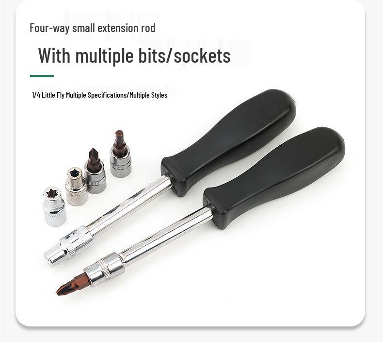 Multifunctional Ratchet & Socket Wrench Set for Car & Hardware Repair