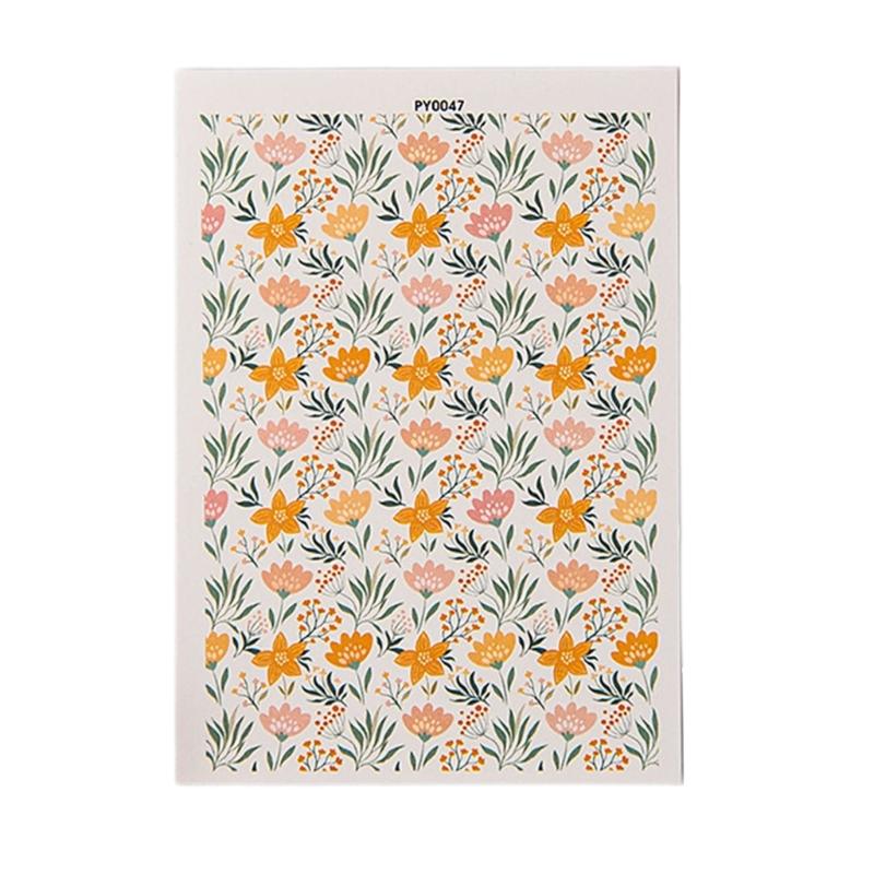 Ton Aquarell Transferpapier DIY Drucken Blume Blatt Papier Keramik Schmuck Ohrringe Keramik Druckwerkzeug Handgefertigt